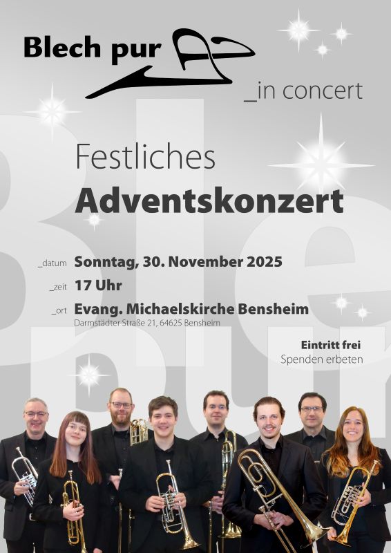 Festliches Adventskonzert mit \\\\\\\"Blech pur\\\\\\\"