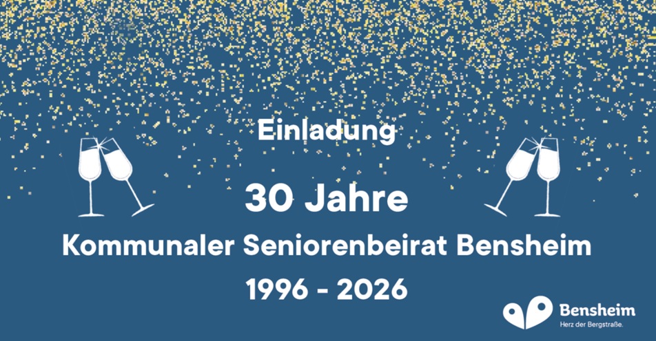 Jubiläum 30 Jahre Kommunaler Seniorenbeirat Bensheim