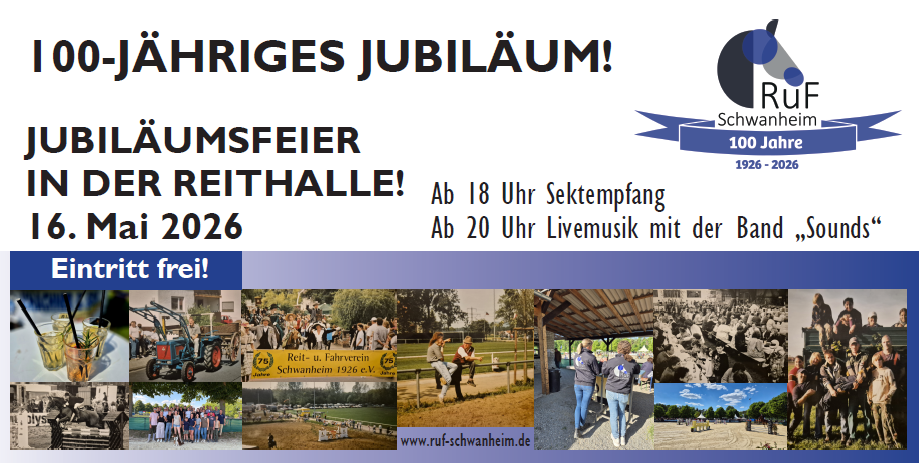 Party "100 Jahre Reit- und Fahrverein Schwanheim"