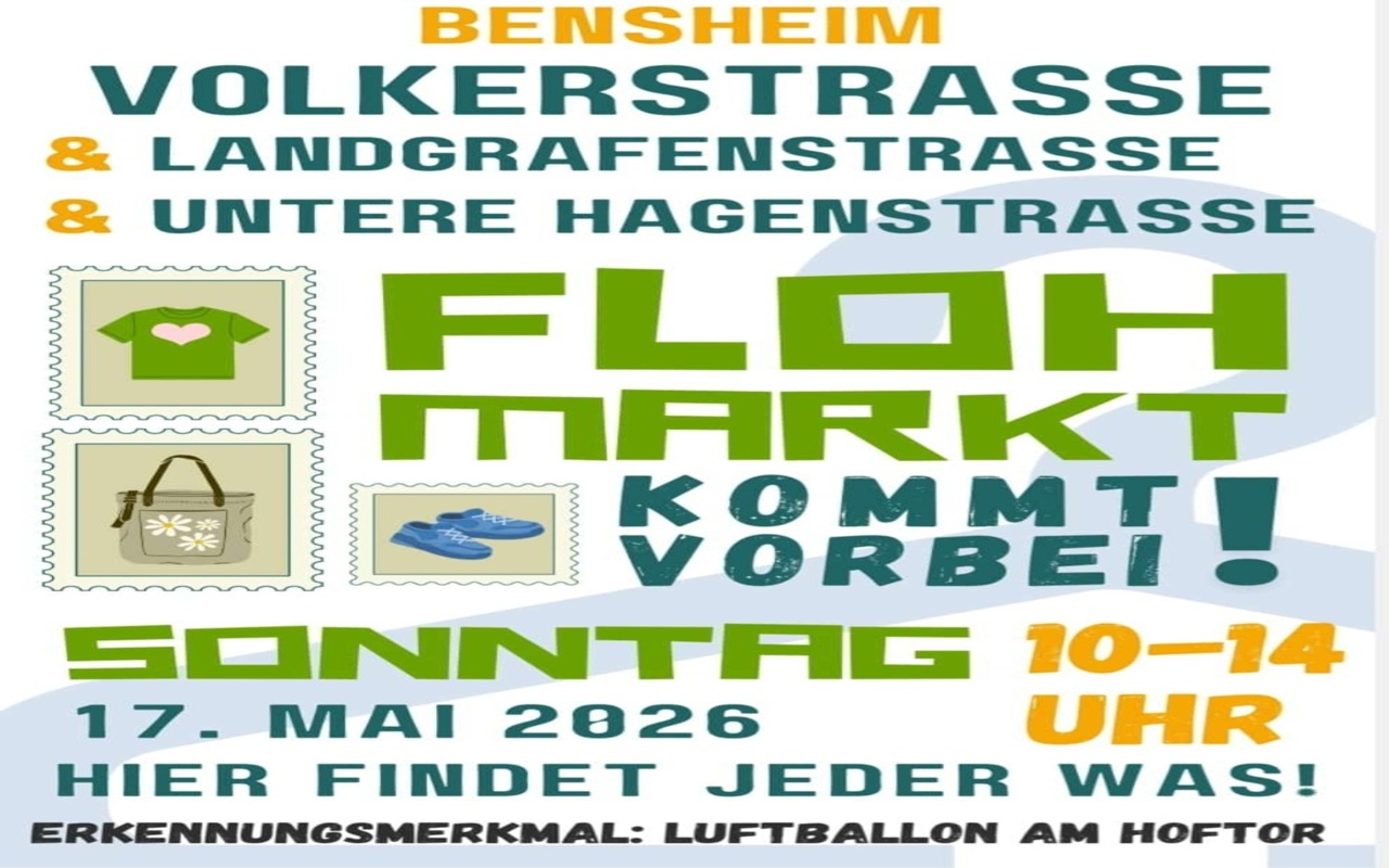 Hofflomarkt der Volkerstraße, Landgrafenstraße und Hagenstraße
