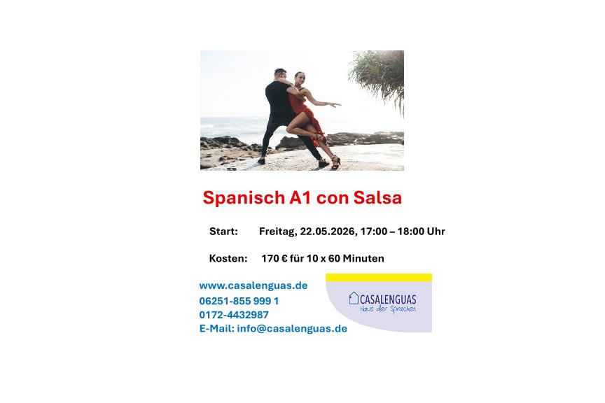 Spanisch A1 con Salsa