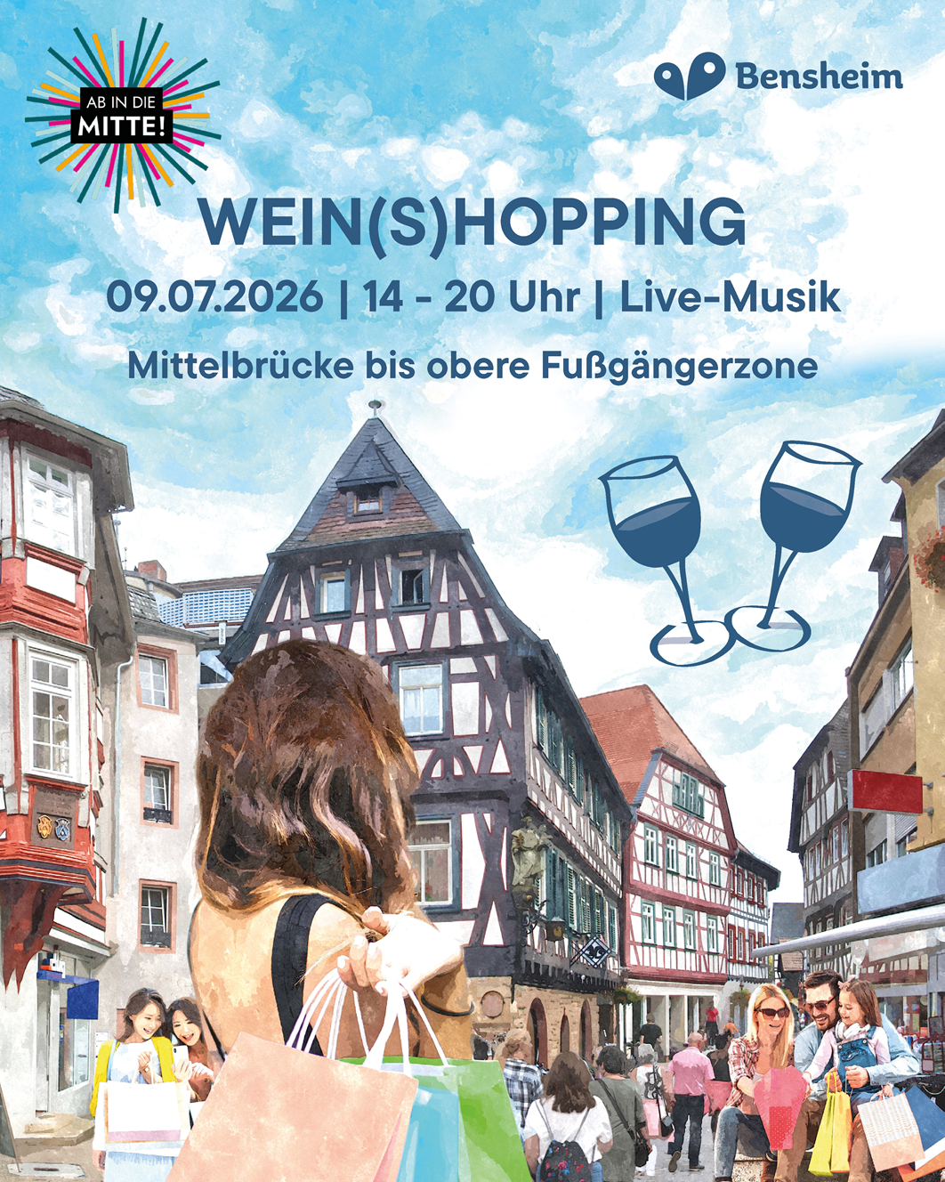 Wein(s)hopping mit Live-Musik