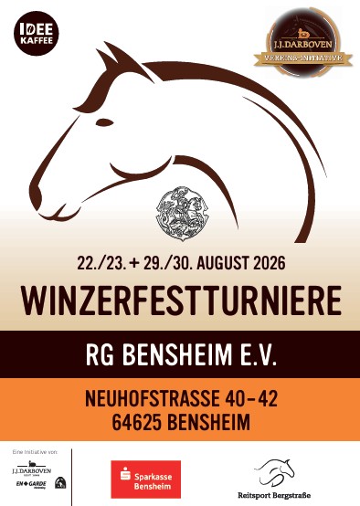 Dressur - Winzerfestturnier RG Bensheim