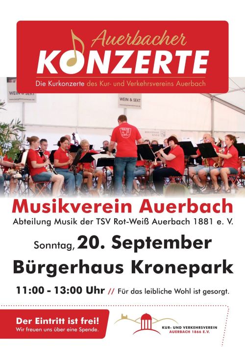 Auerbacher Konzerte: Musikverein Auerbach
