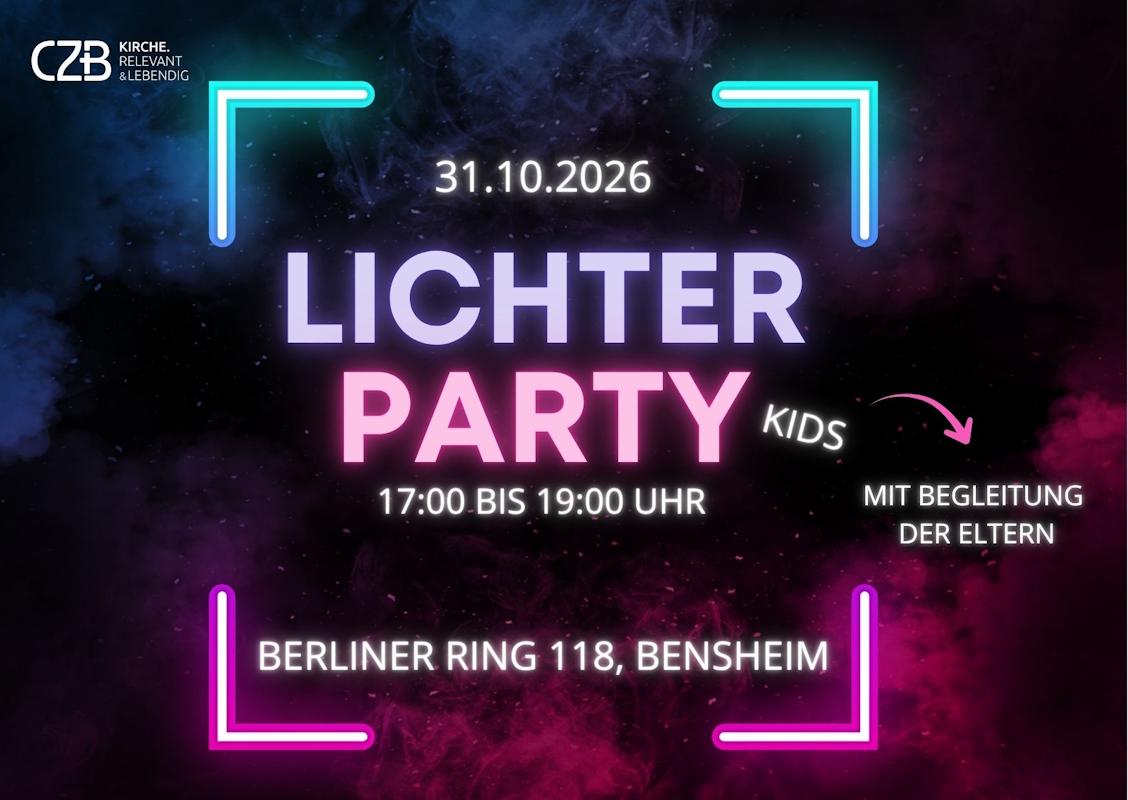 Lichterparty für Kids
