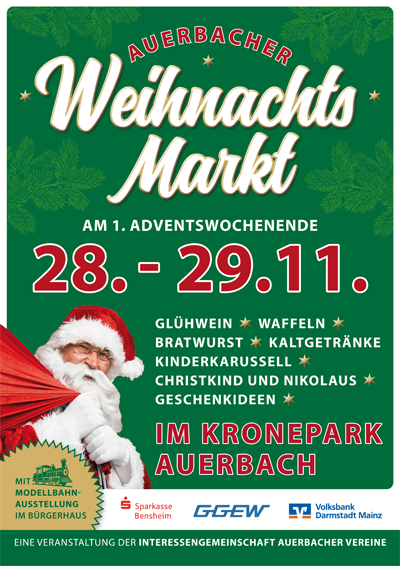 Auerbacher Weihnachtsmarkt 2026